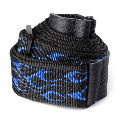 Dunlop D38-11BL Classic Flambe Blue Guitar Strap