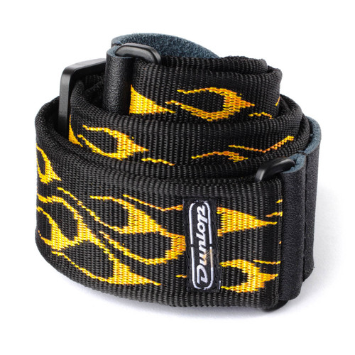 Dunlop D38-11OY Classic Flambe Orange/Yellow Guitar Strap