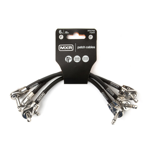 MXR 3PDCP06 6 in Patch Cable 3-Pack