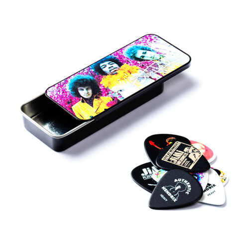 Dunlop JHPT01M Jimi Hendrix Are You Experienced Pick Tin (12 Picks)