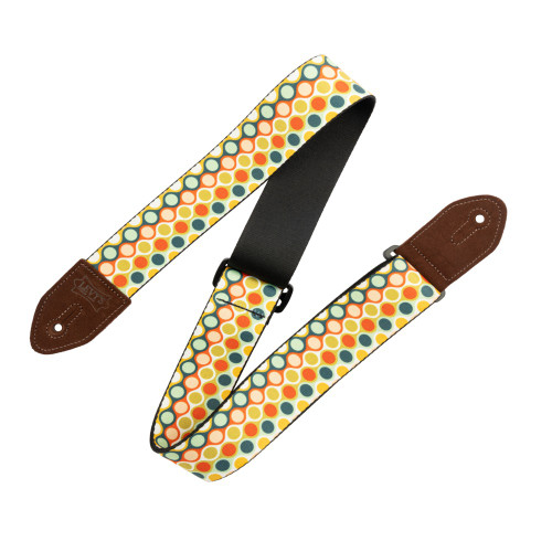 Levy's Mid Century Modern Series Guitar Strap, Bubbles (MP2MCM-004)