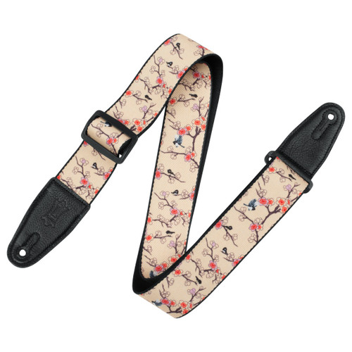Levy's Nature Series Guitar Strap, Cherry Tree (MPD2-115)