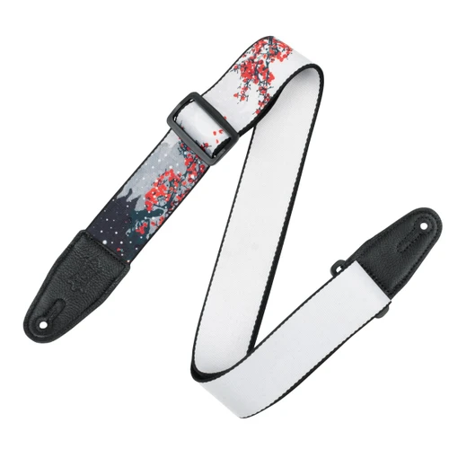 Levy's Nature Series Guitar Strap, Cherry Blossoms (MPD2-116)