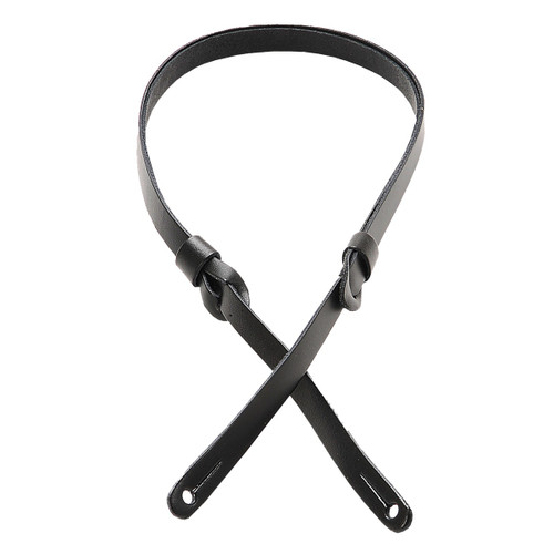 Levy's Mandolin Series Guitar Strap, Black (M19PR-BLK)