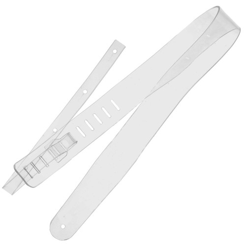 Richter Raw II See-Through Guitar Strap, Transparent (1562)