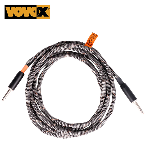 VOVOX Sonorus Protect A Instrument Cable 3.5m (11.5 ft) Straight to Straight 1/4" Jack (6.3203)