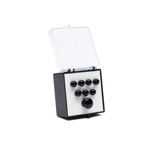 Martin 18APP0003 Authentic Series Bridge Pins & End Pin Set Plain Black