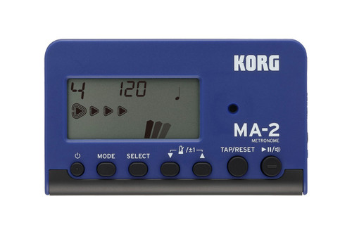 Korg MA-2 Metronome, Blue/Black