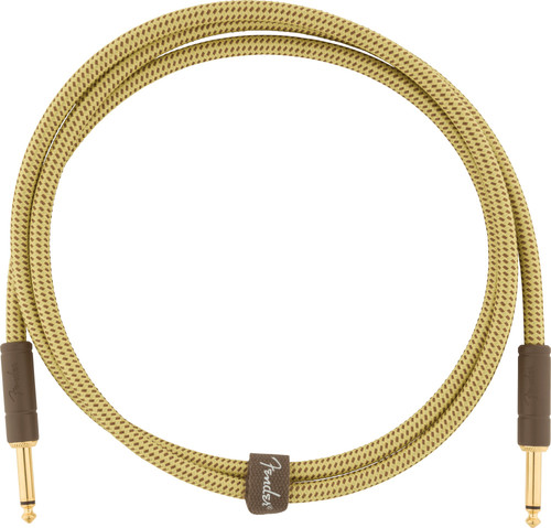 Fender Deluxe Series Tweed Instrument Cable 5ft (1.5m) Straight/Straight