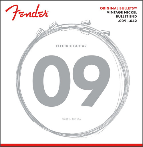 Fender SuperSonic Bullets 3150L Pure Nickel Electric Guitar Strings 9-42 (original packaging)