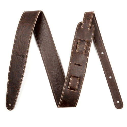 Fender Artisan Crafted Leather Guitar Strap Brown