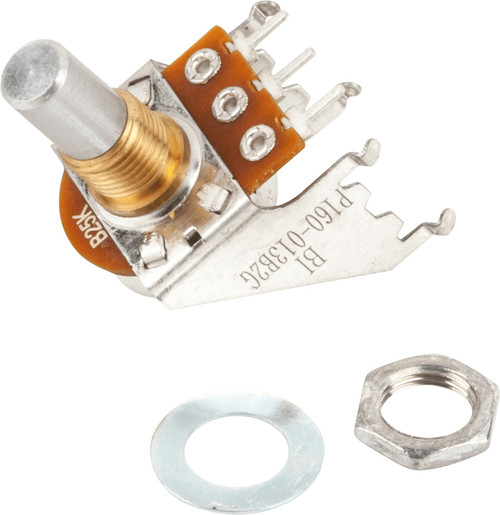 Fender 25K B Taper (Linear) Snap-In Style Potentiometer