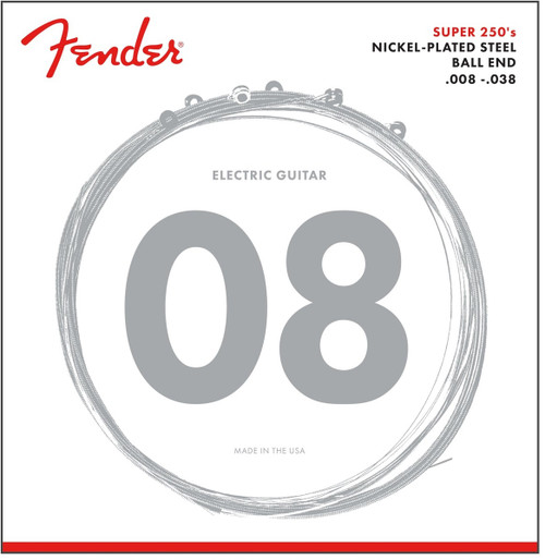 Fender SuperSonic 250XS Nickel-Plated Steel Guitar Strings 8-38 (original packaging)