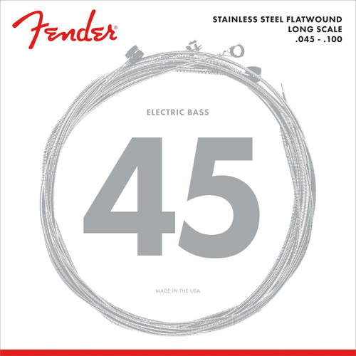 Fender SubSonic 9050L Flatwound Stainless Steel Bass Strings 45-100 (original packaging)