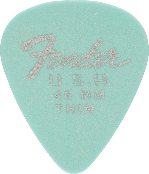 Fender Dura-Tone Delrin 351 Shape Single Guitar Picks (Choose Gauge)