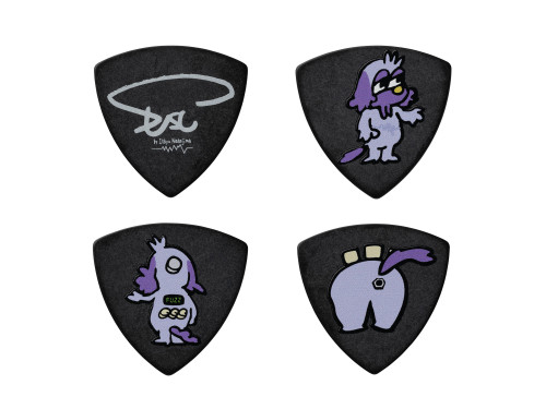 Fender SUSU by Ikkyu Nakajima Limited Picks Black, Made in Japan (4-Pack)