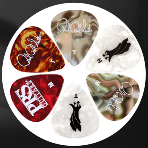 PRS Celluloid Single Guitar Picks (Choose Color & Thickness)
