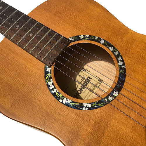 Jockomo Flowers Soundhole Rosette Inlay Sticker