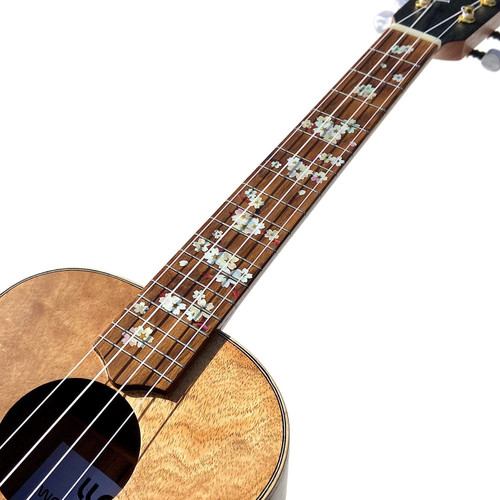Jockomo Cherry Blossom Tree Fretboard Inlay Sticker for Ukulele, Concert