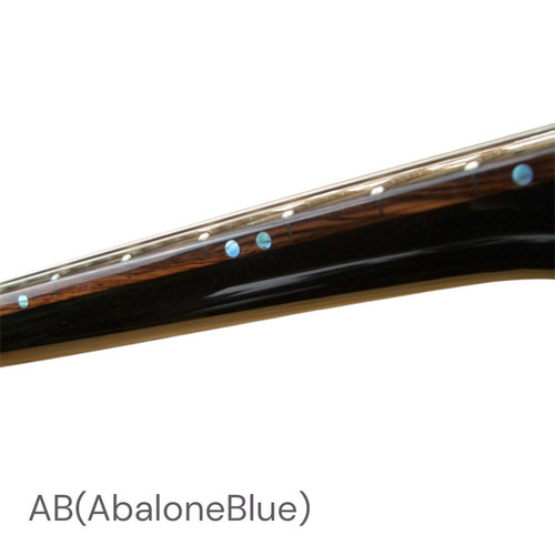 Jockomo 1/8 in. (3 mm) Side Dot Inlay Stickers, Abalone Blue