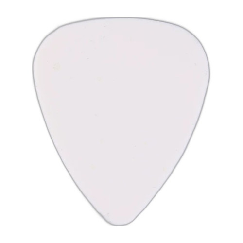 Timber Tones Rubber Tones Guitar Pick - White Silicon