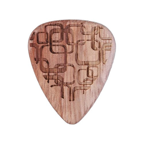 Timber Tones Laser Tones Grip Guitar Pick - Art Deco