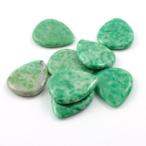 Timber Tones Jewel Tones Guitar Pick - China Jade
