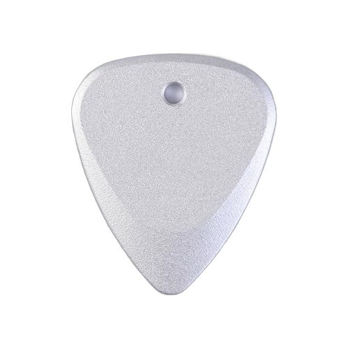 Timber Tones Fusion Tones Guitar Pick - Natural Anodized Aluminum