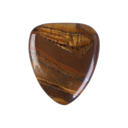 Timber Tones Tiger Tones Guitar Pick - Banded Tiger Jasper