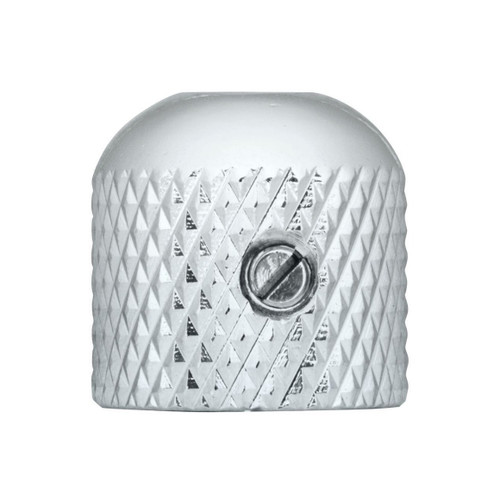 Hosco SCUD MKC-19D Dome Metal Knob with Set Screw, Chrome, 6mm (Single Knob)