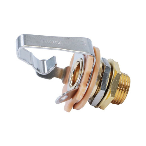 Hosco SCUD OJ-65G 1/4in (6.3mm) Mono Output Jack, Gold