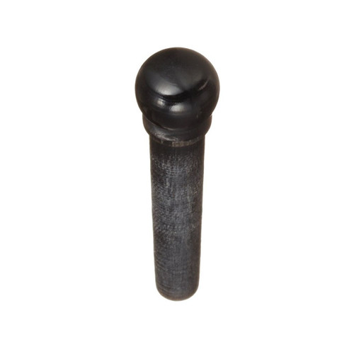 Hosco SCUD F-3622 Buffalo Horn Bridge Pins, Slotted, No Dot, Set of 6
