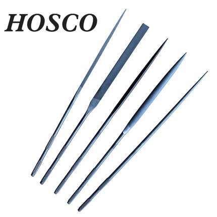 Hosco TL-SSF5 Swiss Cut Needle File Set, 5 Shapes