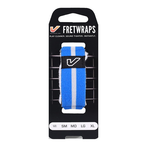 Gruv Gear FretWraps World Flags String Dampener Blue/White Small