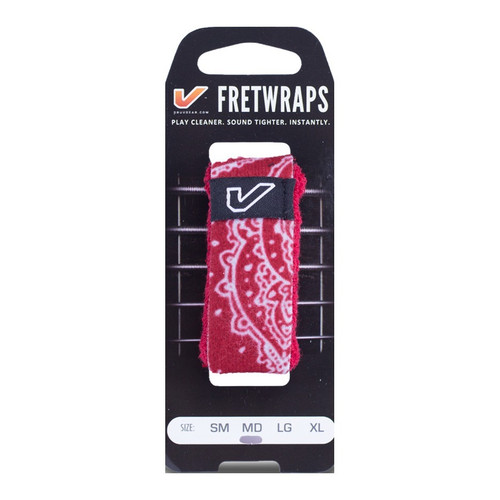 Gruv Gear FretWraps String Dampener Red Bandana Small