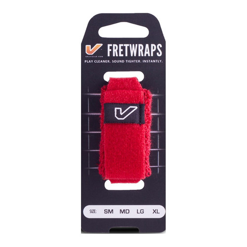 Gruv Gear FretWraps String Dampener Fire (Red) Medium