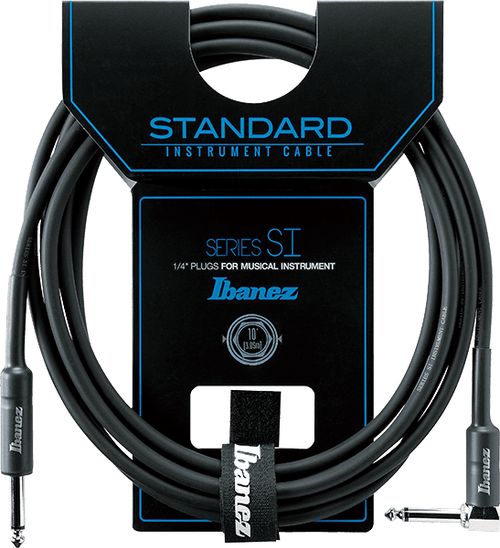 Ibanez SI10L Guitar Cable 10ft (3m) Straight/Right-Angle