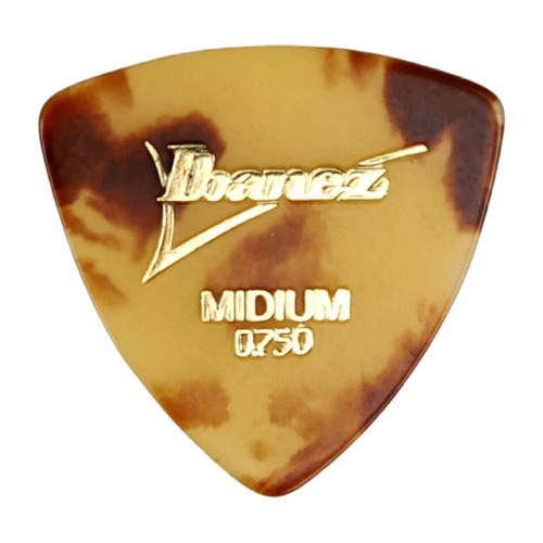 Ibanez Small Triangle Guitar Pick Medium 0.75mm Shell