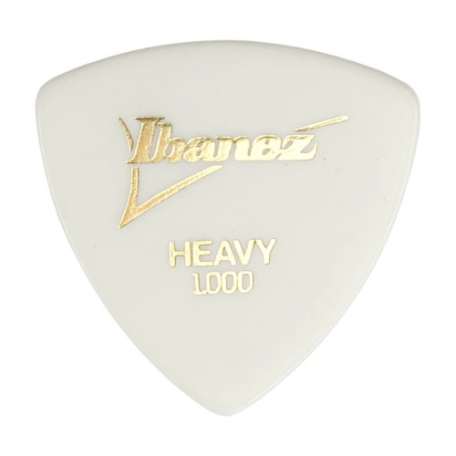 Ibanez Small Triangle Guitar Pick Heavy 1.00mm White