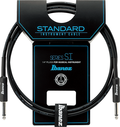 Ibanez SI5 Guitar Cable 5ft (1.5m) Straight/Straight