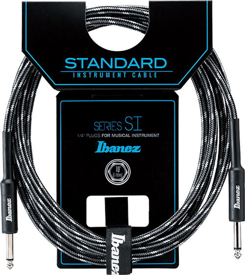 Ibanez SI10-CCT Guitar Cable 10ft (3m) Straight/Straight Camouflage City Woven