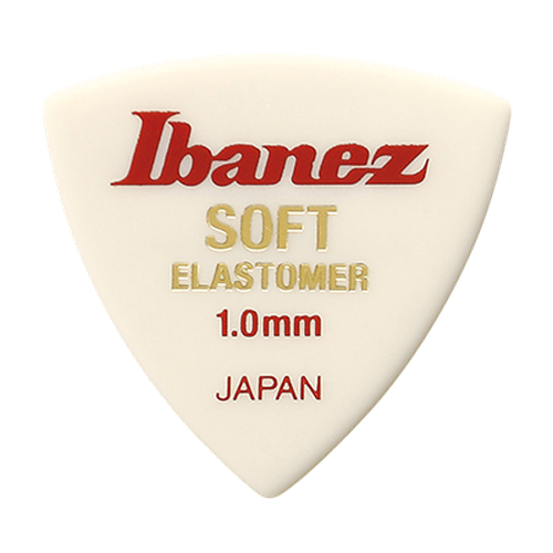 Ibanez ELASTOMER EL8ST10 Guitar Pick Triangle Soft 1.0mm