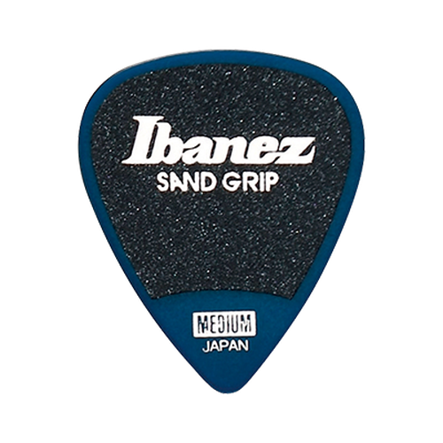Ibanez Grip Wizard Sand Grip PA14MSG-DB Guitar Pick Teardrop Medium 0.8mm Deep Blue