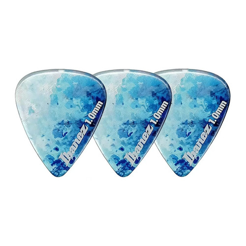Ibanez KALEIDO CP14H-P2 Guitar Pick Teardrop 1.0mm Design P2 (3-Pack)