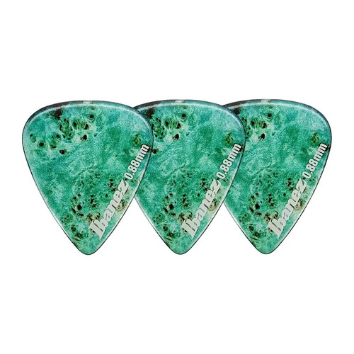 Ibanez KALEIDO CP14MH-P1 Guitar Pick Teardrop 0.88mm Design P1 (3-Pack)