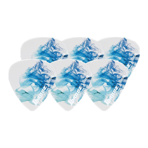Ibanez KALEIDO CP16H-P10 Guitar Pick Short Teardrop 1.0mm Design P10 (6-Pack)