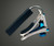 Shubb T1 Titanium Anniversary Collection Capo for Steel String Guitar – 2" Curved Profile