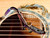 Shubb C1vs Violet Sky Anniversary Collection Capo for Steel String Guitar – 2" Curved Profile