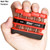 Prohands Gripmaster Medium Tension Hand Exerciser – Finger, Hand & Forearm Strengthener (Red)