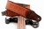 RightOn! Sandokan-80 Guitar & Bass Guitar Strap - Brown